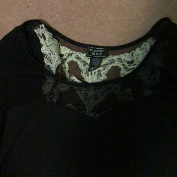 Black long sleeved dress - Picture 2 of 4